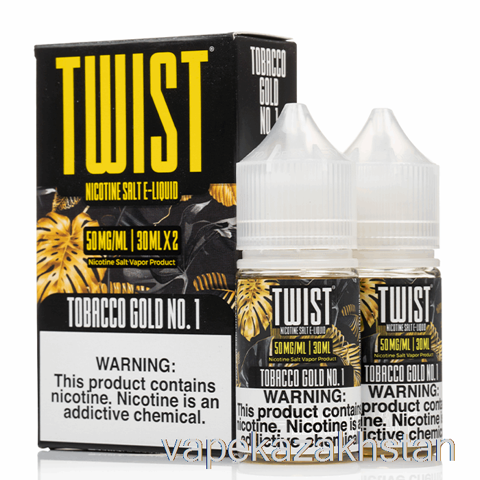 Vape Smoke Tobacco Gold No. 1 - Twist SALT E-Liquid - 60mL 35mg